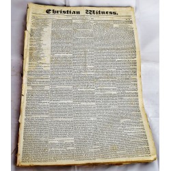 Christian Witness (160 issues; 1836-1839)